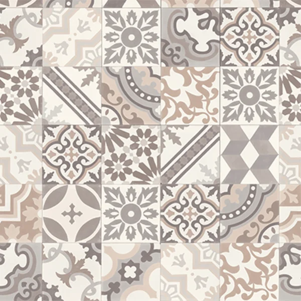 Nischenverkleidung Melamin – MM85L Fliesendekor beige