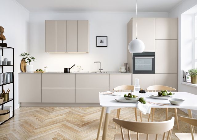 modern sand grey kitchen