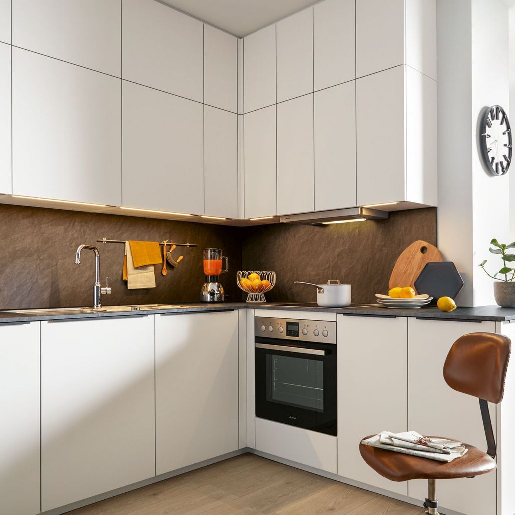 white modern kitchen