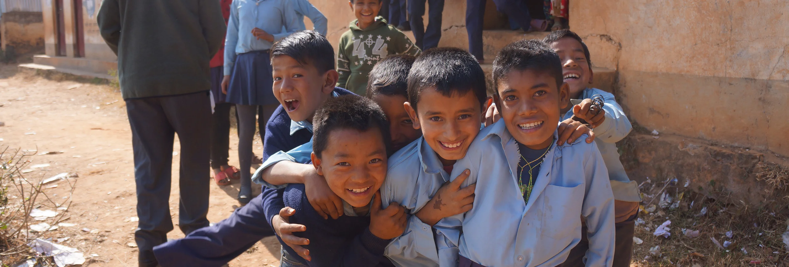 Schüler in Algeria
