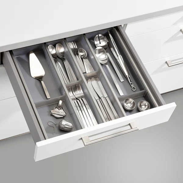 Schubkasten – Besteckeinsatz transluzent