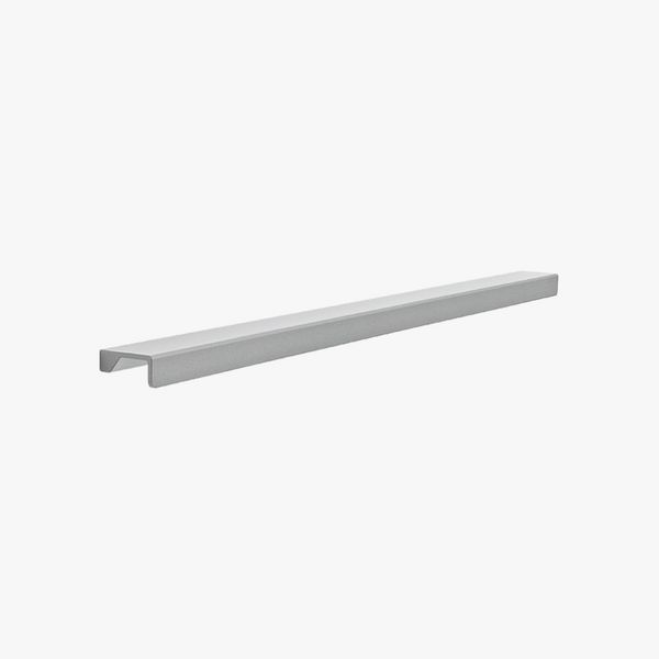 Stainless steel colored bar handles