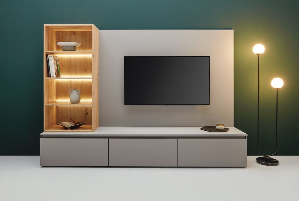 Sideboard and TV