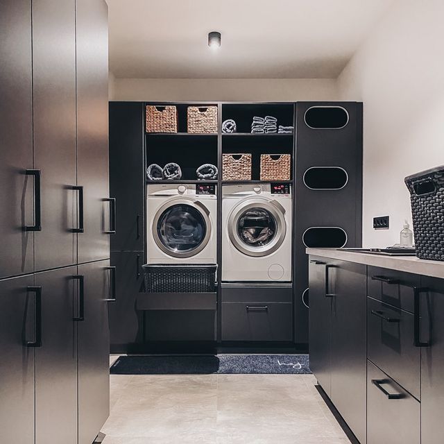 Storage room and utility room