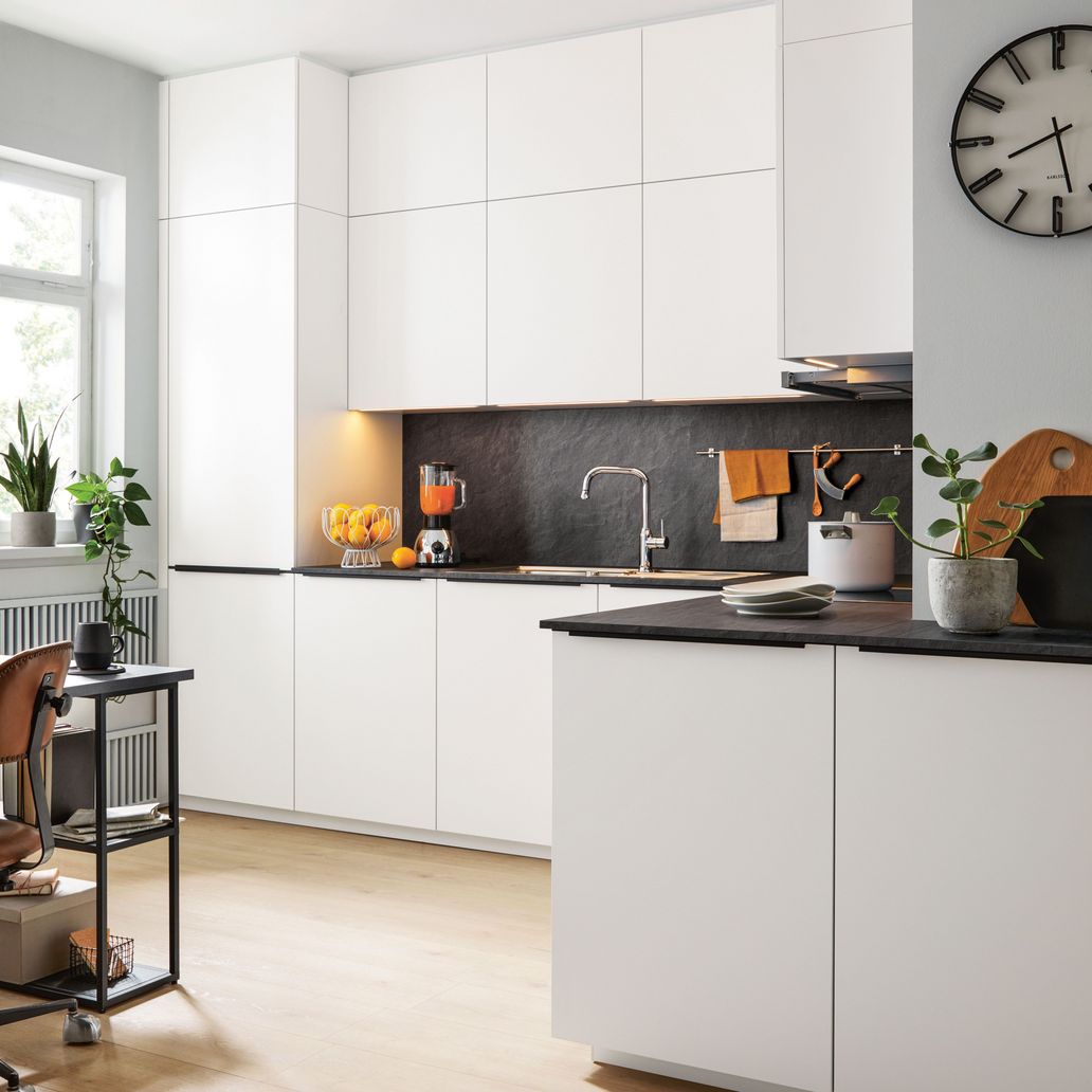 white modern kitchen