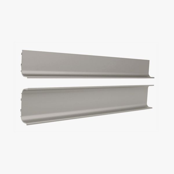 Pebble grey grip ledges for handless kitchen